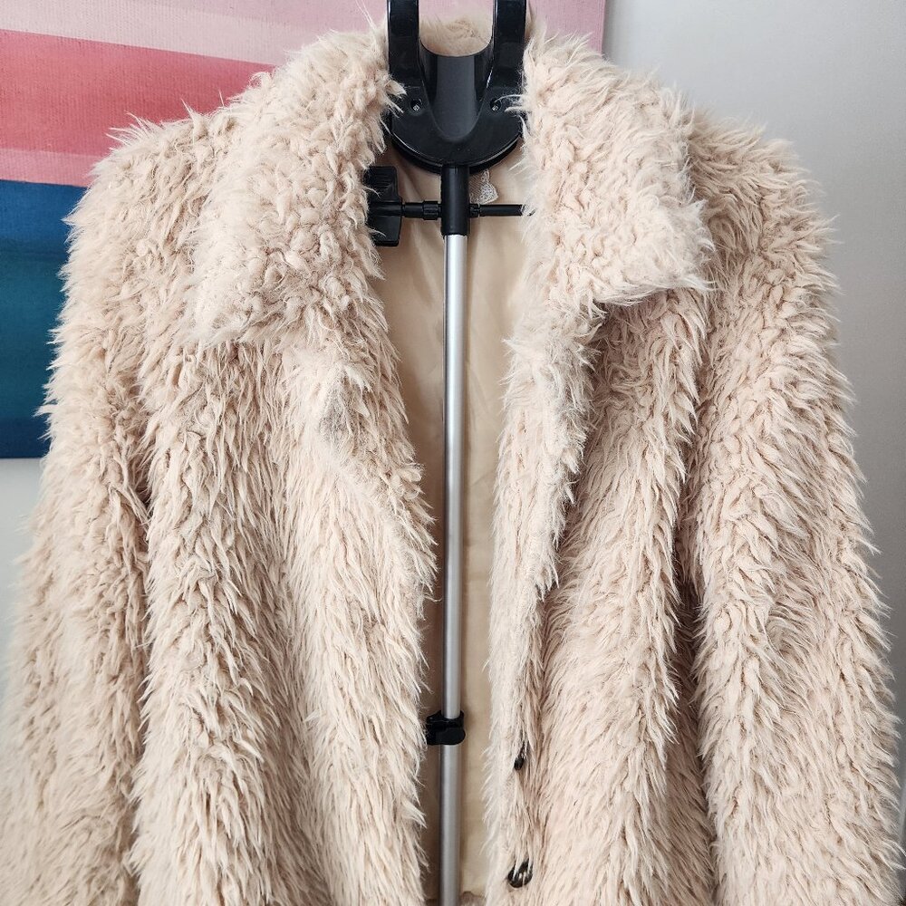 Cute furry coat by Sadie and Sage